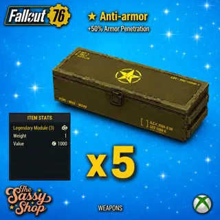  1 Star Anti Armor Mod X5