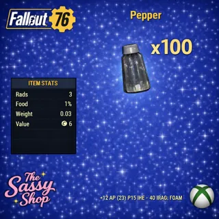 Pepper X 100