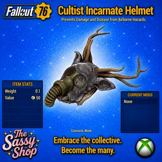 Cultist incarnate helmet