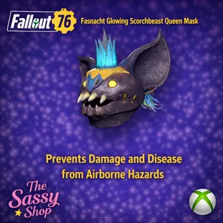 Fasnacht Glowing Scorchbeast Queen Mask