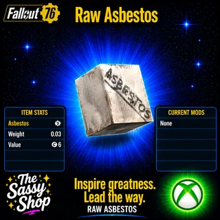 10,000 Raw Asbestos