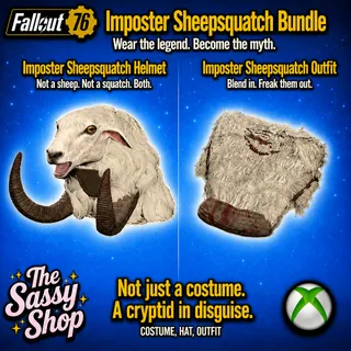 Imposter Sheepsquatch outfit