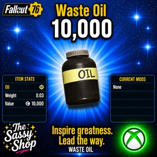 Waste Oil X 10,000