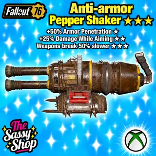 Anti Armor Pepper Shaker