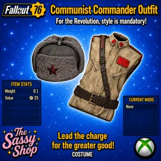 Communist commander outfit