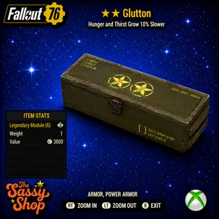 2 Star Glutton Mods X 1