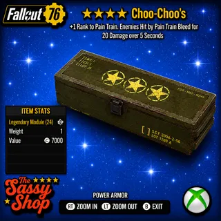 4 Star Choo Choo's Mod X 1