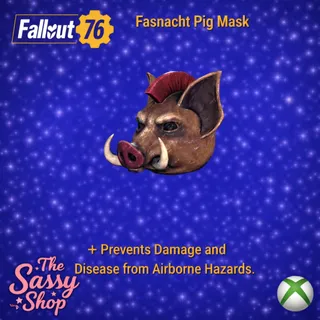 Fasnacht Pig Mask