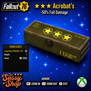 3 Star Acrobat's Mod X 1