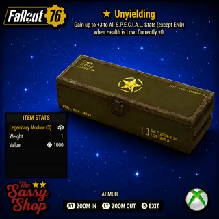 Unyielding Mod X 1