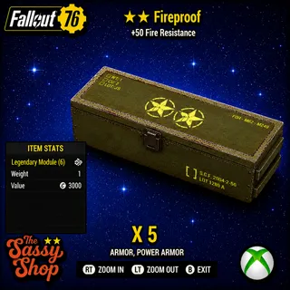 2 Star Fireproof Mod X 5
