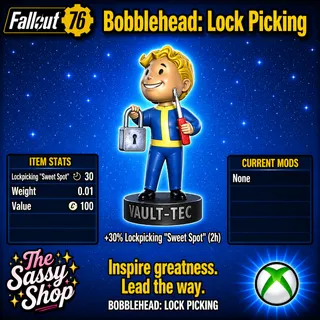 Bobblehead: Lock Picking X 25