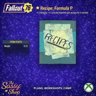 Formula P Recipe
