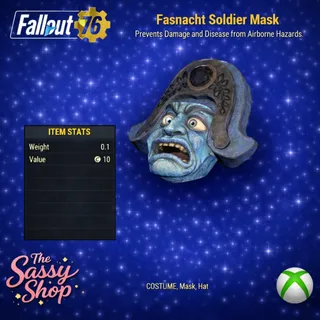 Fasnacht Soldier Mask