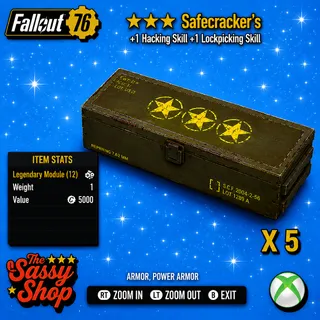 3 Star Safecracker's Mod X 5