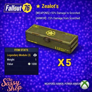 1 Star Zealot's Mod X 5