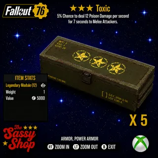 3 Star Toxic Mod X 5