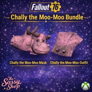 Chally the moo-moo outfit