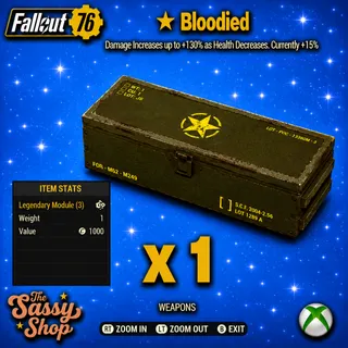 1 Star Bloodied Mod X 1