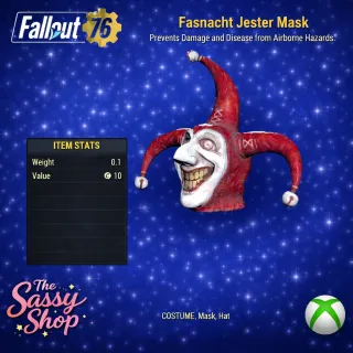 Fasnacht Jester Mask