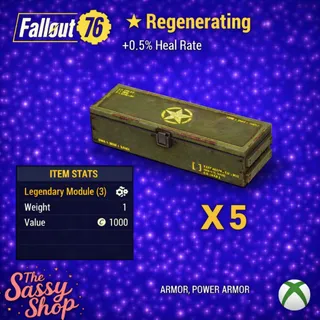 1 Star Regenerating Mod X 5