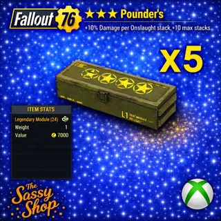 4 Star Pounder's Mods X 5