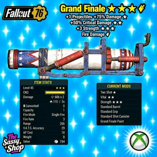 Grand Finale - Named Weapon