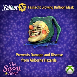 Fasnacht Glowing Buffoon Mask