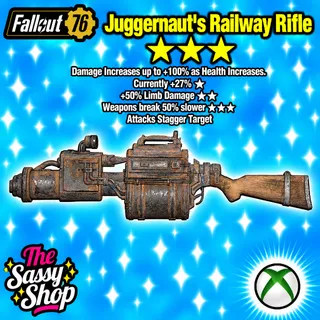 Juggernaut's Railway Rifle