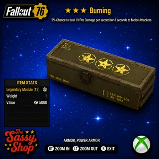 3 Star Burning Mod X 1