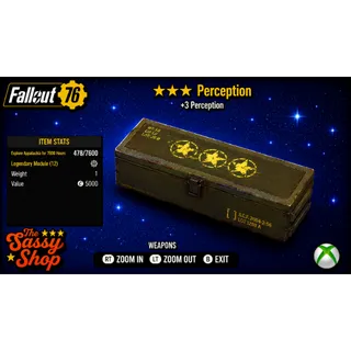 3 Star Perception Mod X 1