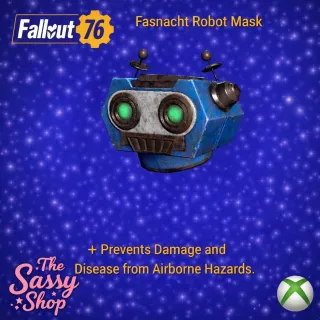 Fasnacht Robot Mask