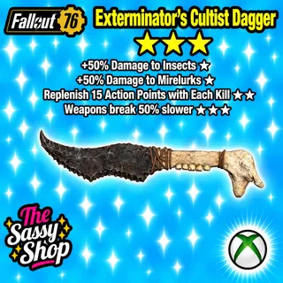 Exterminator's Cultist Dagger