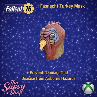 Fasnacht Turkey Mask