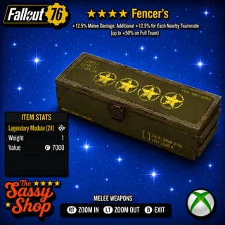 4 Star Fencer's Mod X 1