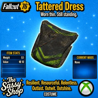Tattered dress