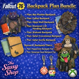 Backpack Plan Bundle (7 Plans + 2 Bonus)