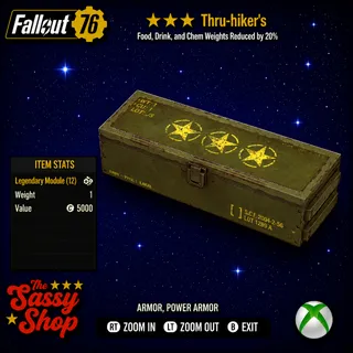 3 Star Thru Hiker's Mod X 1