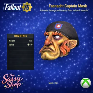 Fasnacht Captain Mask