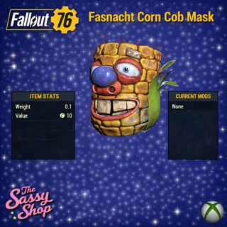 Fasnacht Corn Cob Mask