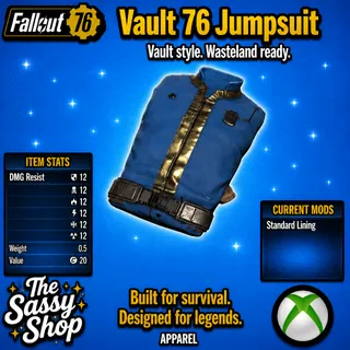 Vault 76 jumpsuit