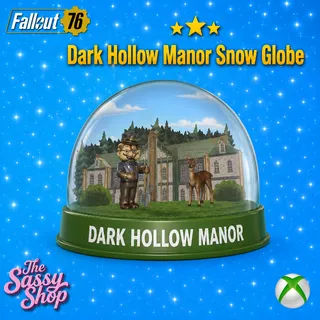 Plan Dark Hollow Manor Snow Globe