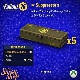 1 Star Suppressor's Mod X 5