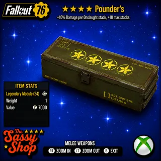 4 Star Pounder's Mods X 1