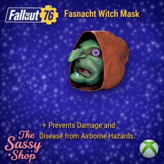 Fasnacht Witch Mask