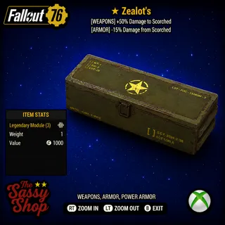 1 Star Zealot's Mod X 1