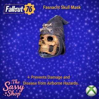 Fasnacht Skull Mask
