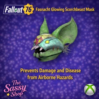 Fasnacht Glowing Scorchbeast Mask