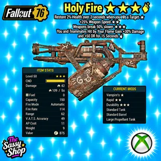 Holy Fire - Named Weapon
