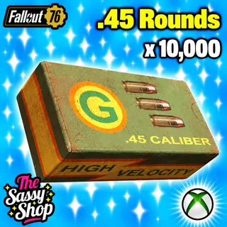 .45 Rounds X 10,000